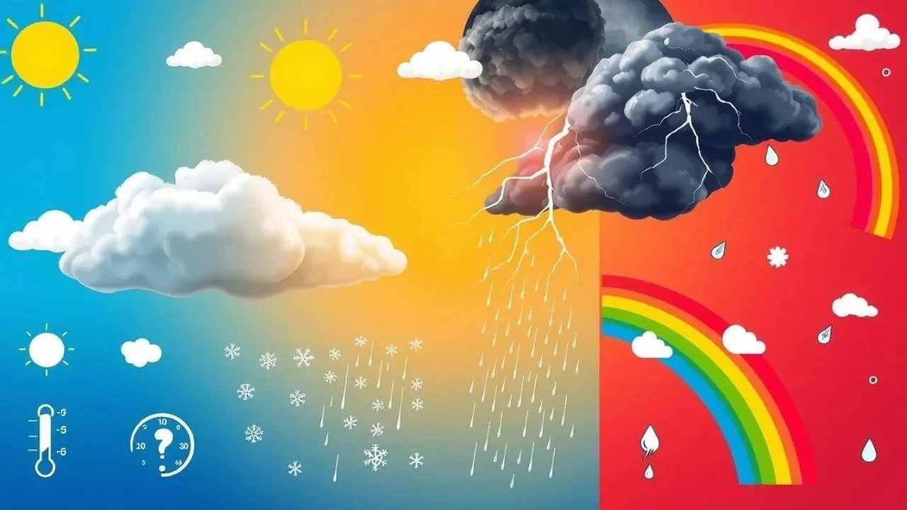 تقلبات جوية تضرب البلاد الأربعاء رغم ارتفاع درجات الحرارة الملحوظ في الطقس